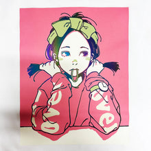 將圖片載入圖庫檢視器 特價商品不享有其他優惠 Over Print / Pop Art Heavy LS Tee Ver:1 AURORA REFLECTOR
