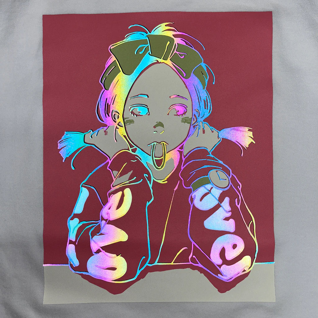 特價商品不享有其他優惠 Over Print / Pop Art Heavy LS Tee Ver:1 AURORA REFLECTOR