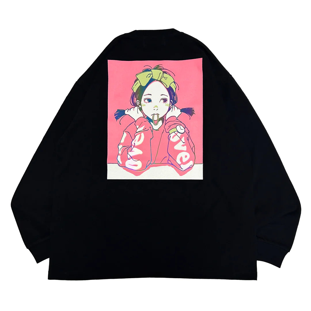 特價商品不享有其他優惠 Over Print / Pop Art Heavy LS Tee Ver:1 AURORA REFLECTOR