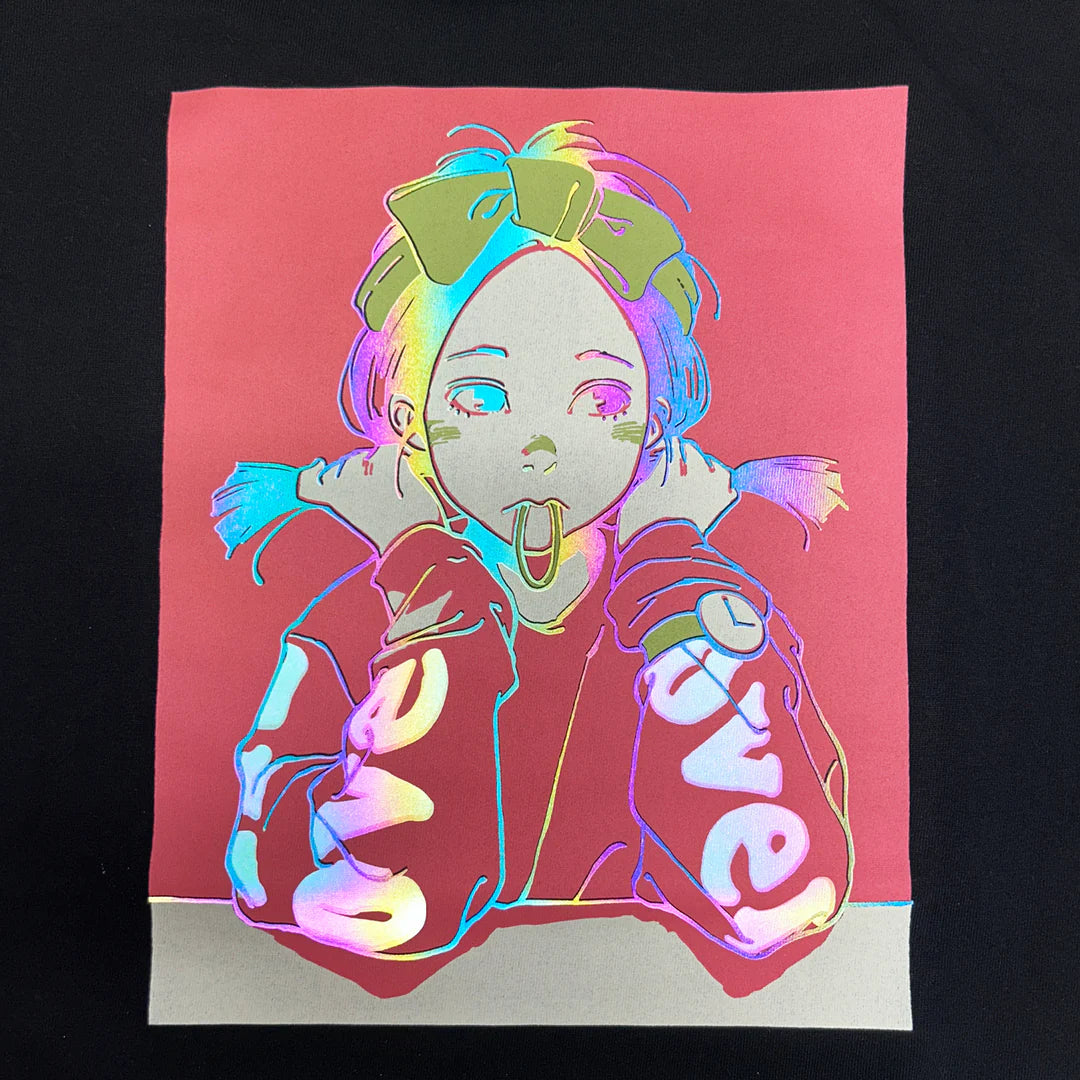 特價商品不享有其他優惠 Over Print / Pop Art Heavy LS Tee Ver:1 AURORA REFLECTOR