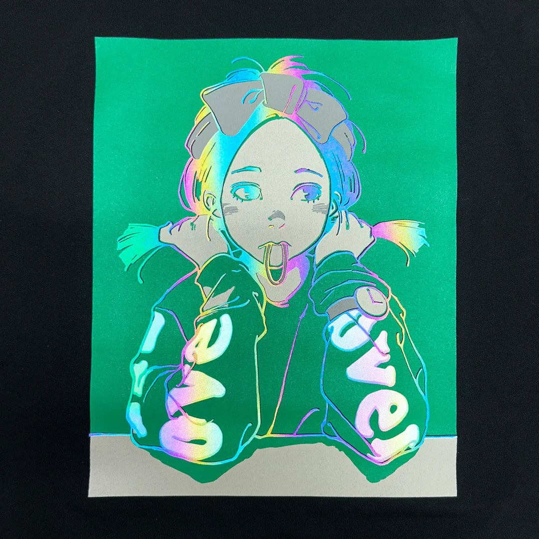 特價商品不享有其他優惠 Over Print / Pop Art Heavy LS Tee Ver:1 AURORA REFLECTOR