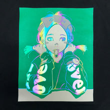 將圖片載入圖庫檢視器 特價商品不享有其他優惠 Over Print / Pop Art Heavy LS Tee Ver:1 AURORA REFLECTOR
