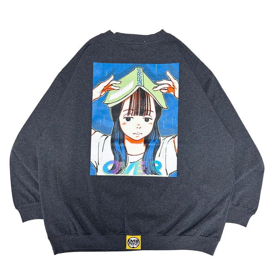 Over Print / POP ART Sweatshirts like L/S Tee Ver:10 *AURORA REFLECTOR