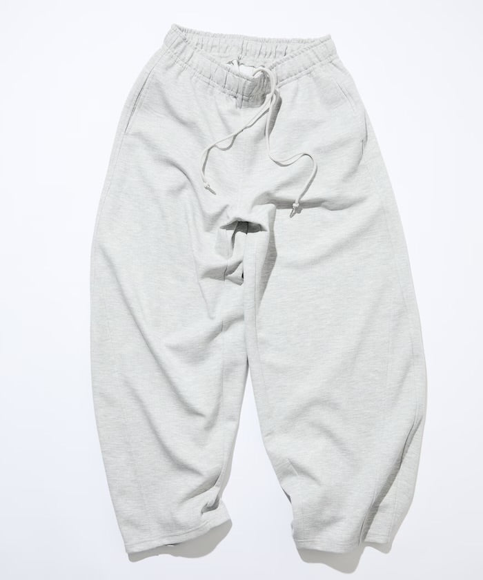 Freak‘s Store Double-knit Stand-collar Blouson & Wide-leg Easy Pants Set
