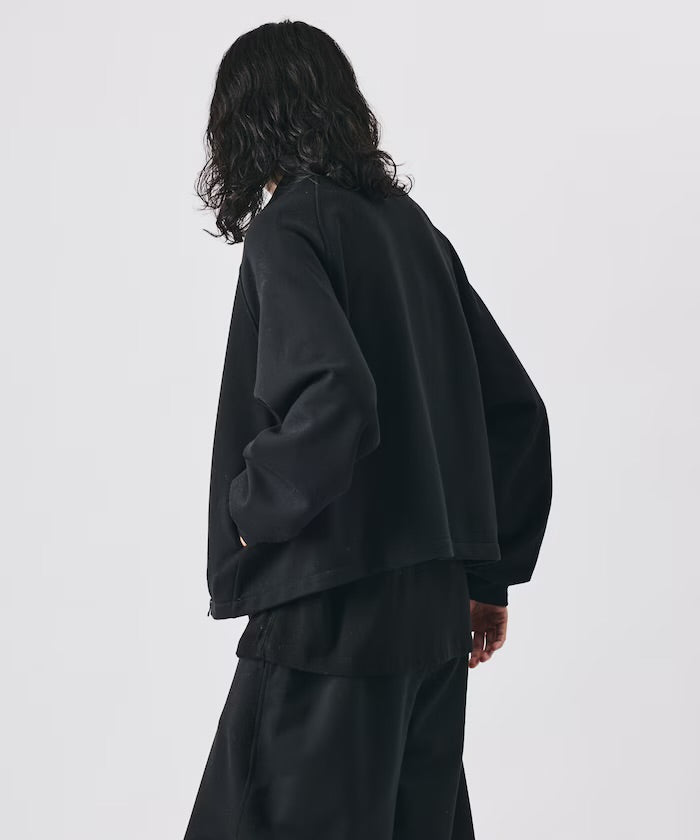 Freak‘s Store Double-knit Stand-collar Blouson & Wide-leg Easy Pants Set