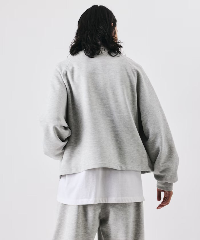 Freak‘s Store Double-knit Stand-collar Blouson & Wide-leg Easy Pants Set