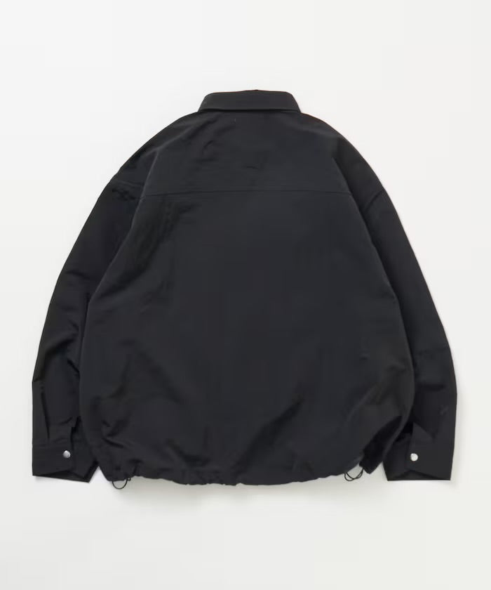 Freak‘s Store Oversized Utility-Pocket Nylon Gear Shirt Jacket
