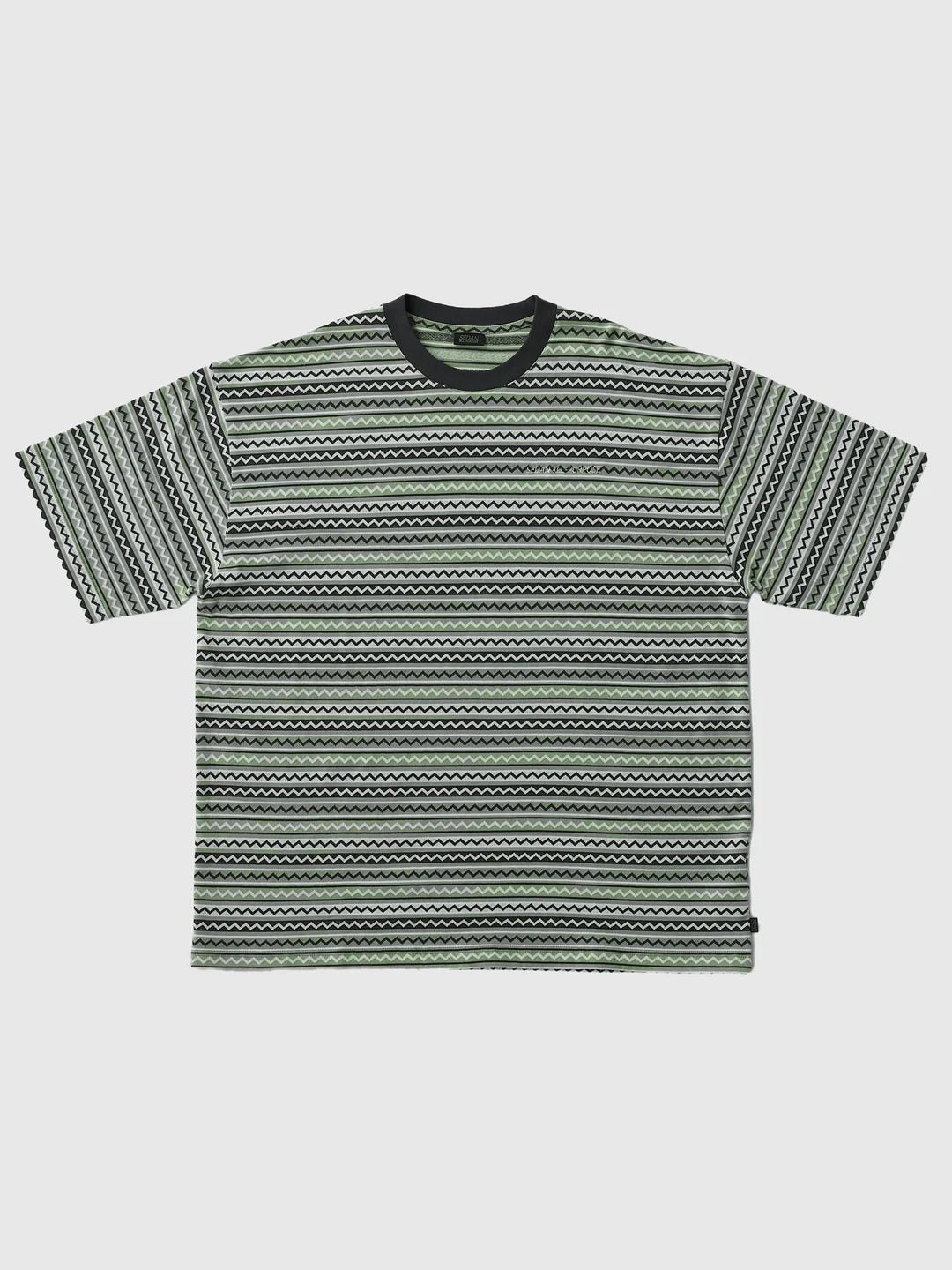24SS Sedan All-Purpose / Jaquard Striped S/S Tee