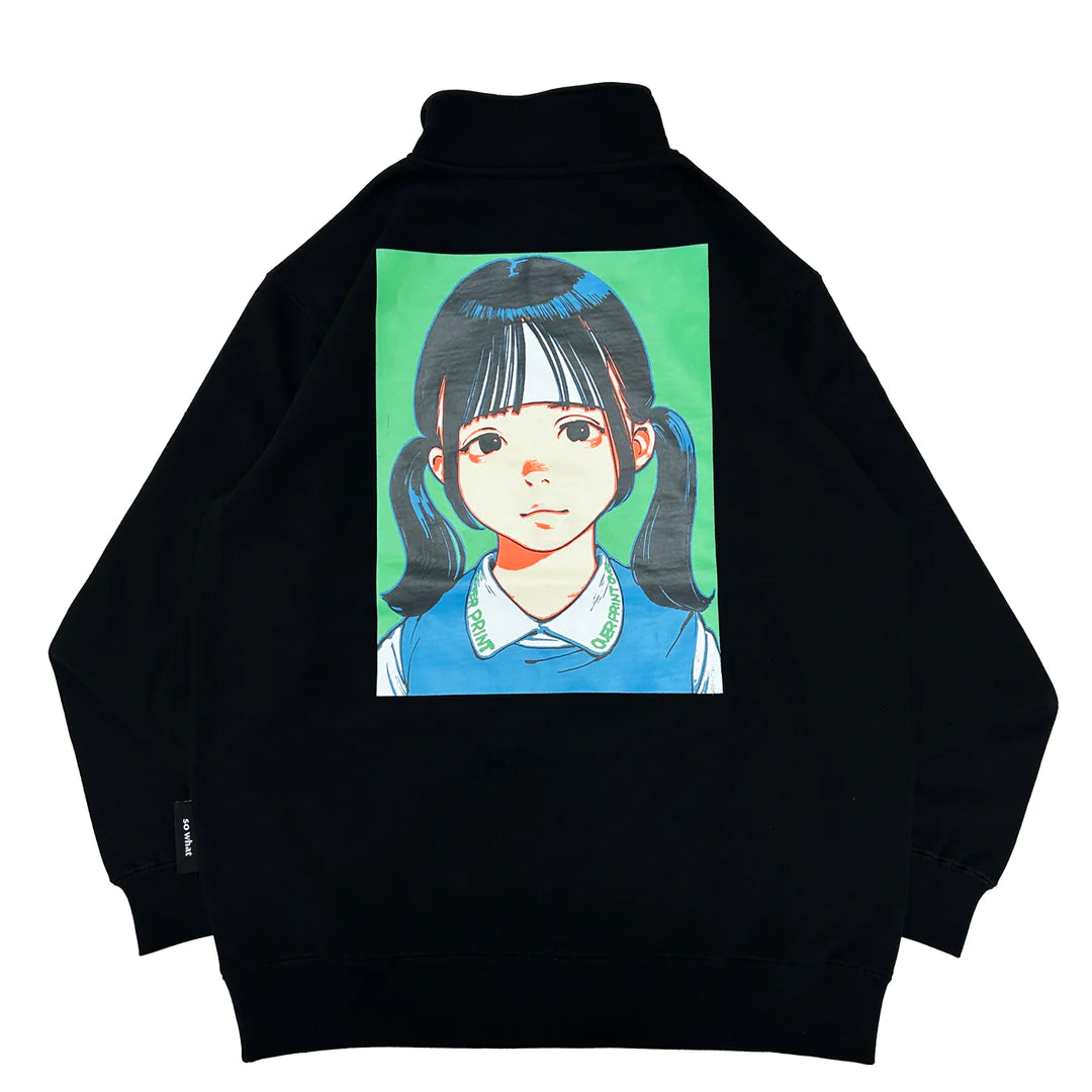 Over Print / Pop Art Half Zip Pullover Ver:18