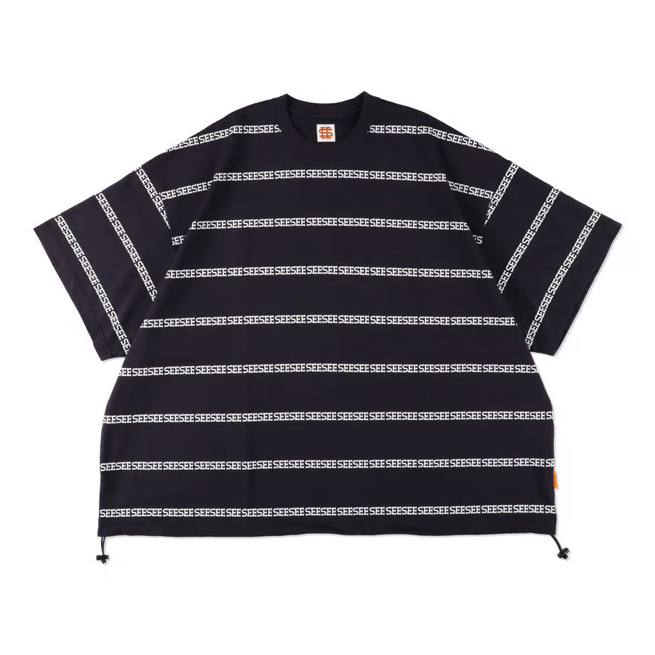 24SS SEE SEE / [S2] Super Big Flat w Drawstrings See Boarder Tee