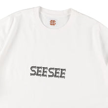 將圖片載入圖庫檢視器 24SS SEE SEE / [S4] Basic ss Official Font Logo Tee
