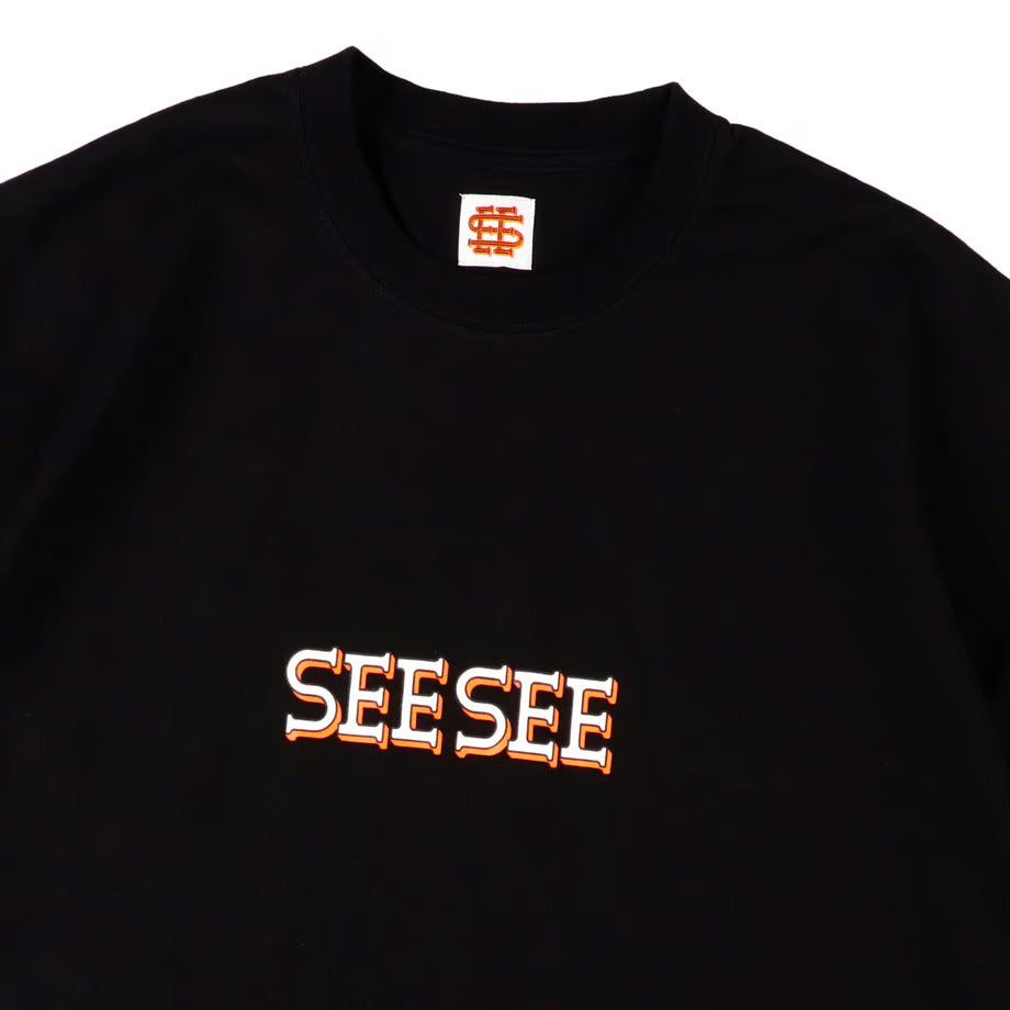 SEE SEE / Basic ss Official Font Logo Tee