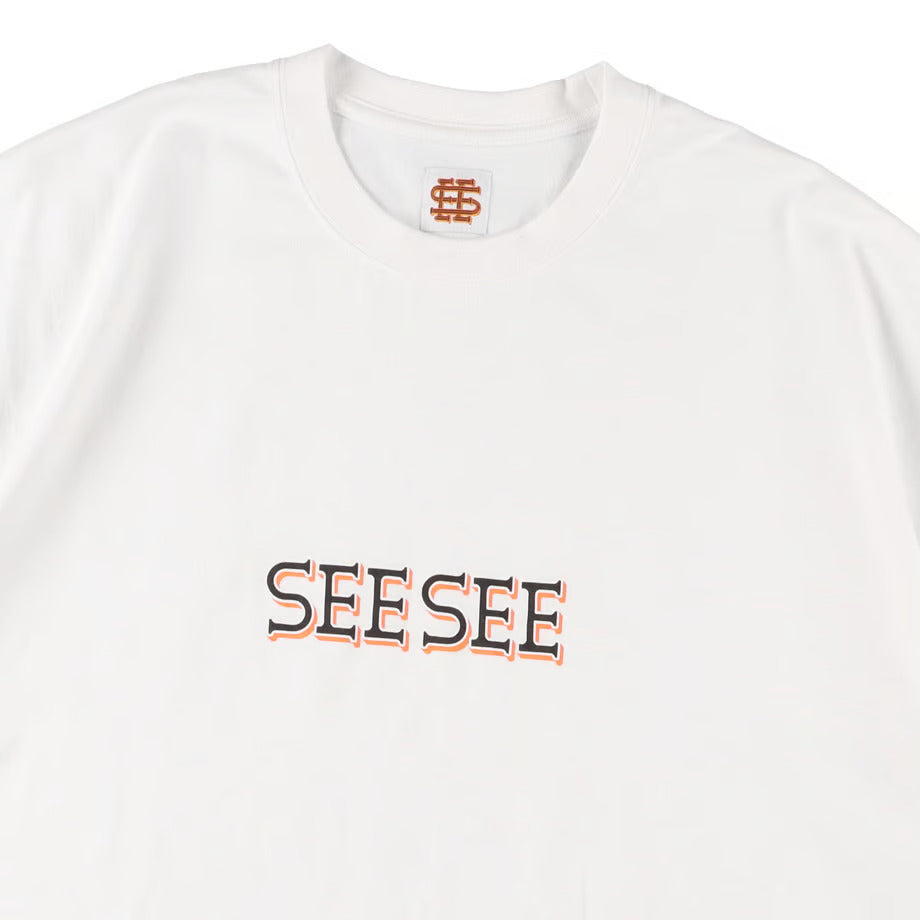 SEE SEE / Basic ss Official Font Logo Tee