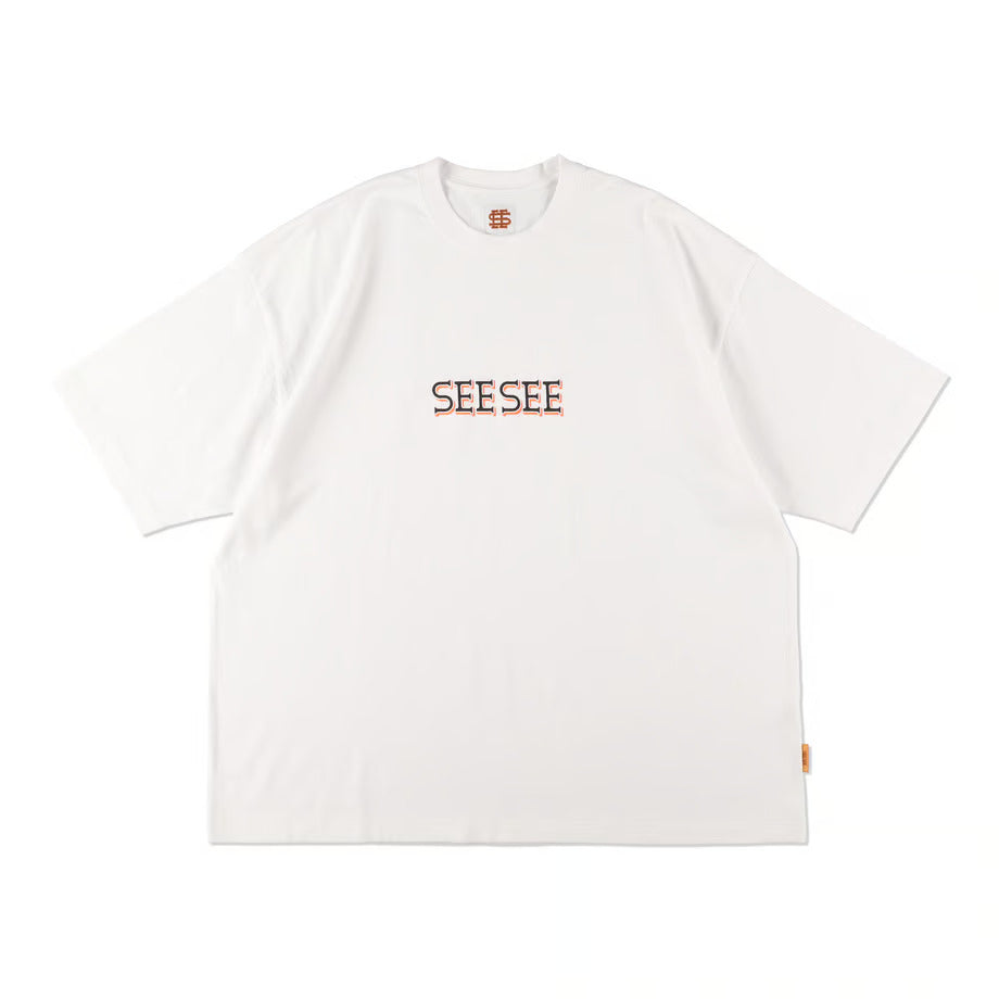 SEE SEE / Basic ss Official Font Logo Tee