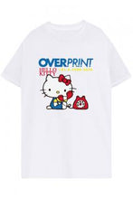 將圖片載入圖庫檢視器 Over Print / Hello Tee キティ50周年を記念し
