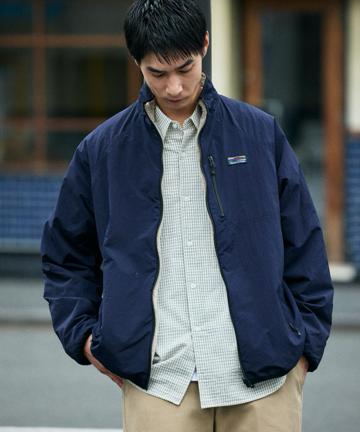 Freak's Store / Relaxed fit nylon fleece reversible blouson [Limited edition]