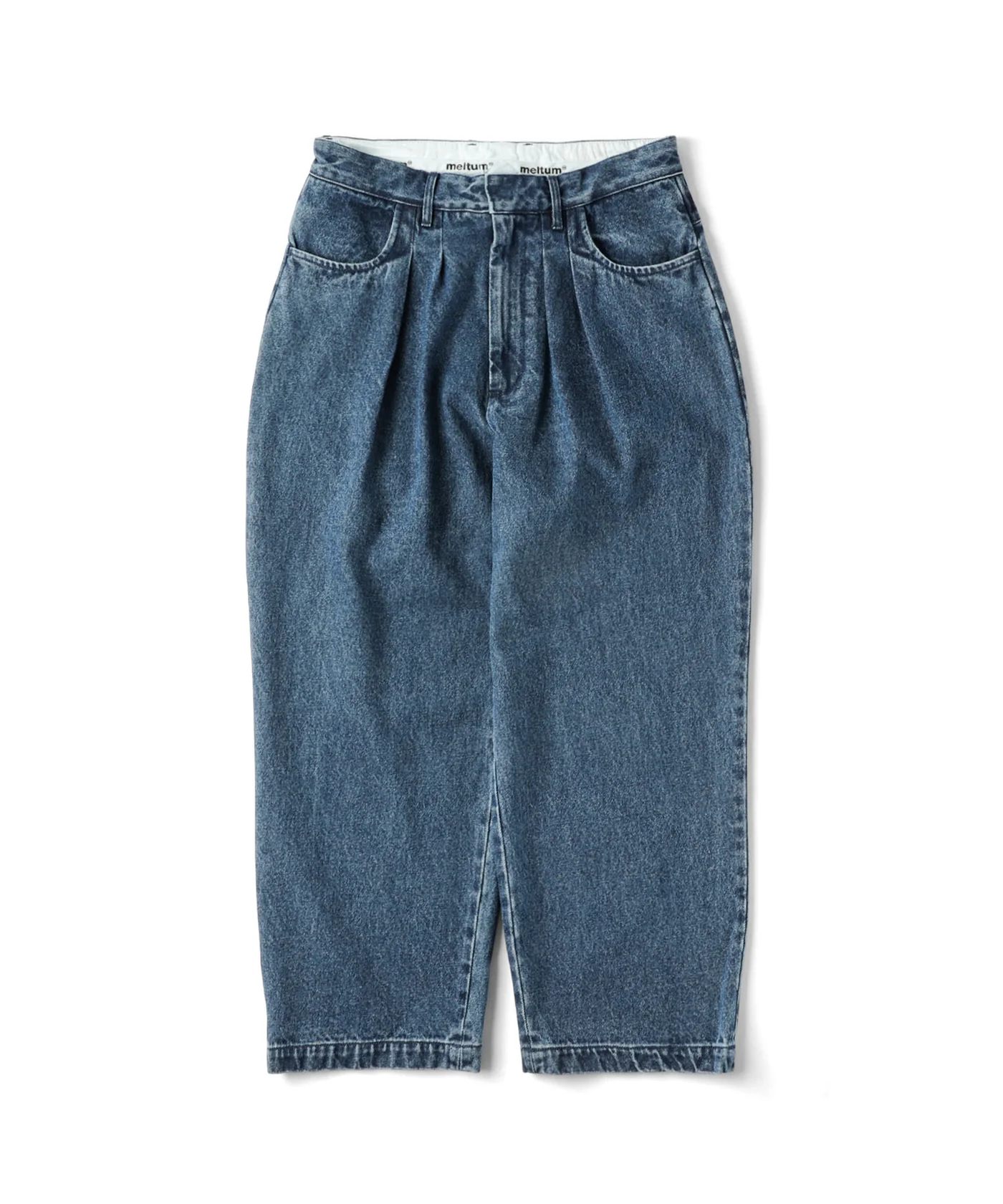 Meltum / 2TUCK TAPERED DENIM