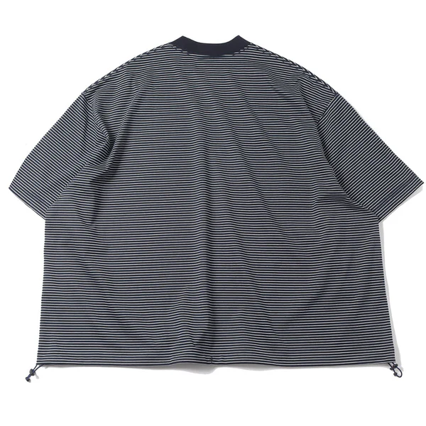 is-ness / BALLOON BORDER SHORT SLEEVE T-SHIRT