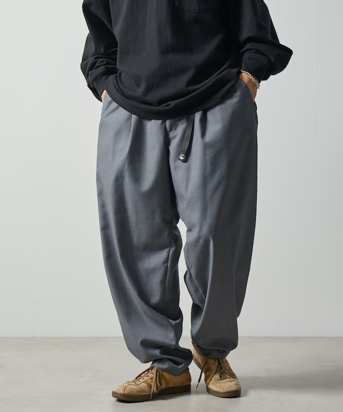 Freak's Store  Wide silhouette TR climbing Slacks[Limited products]