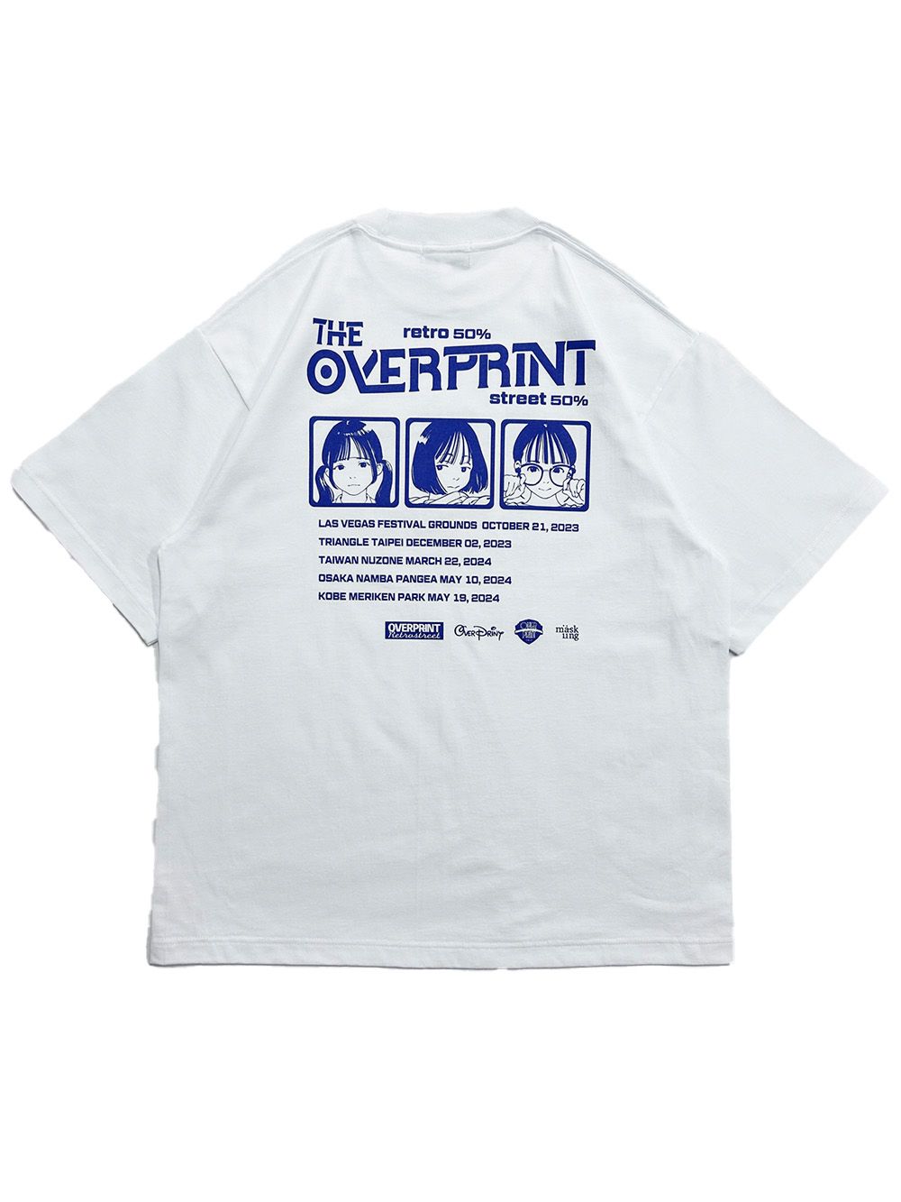 Over Print 3piece band Tee