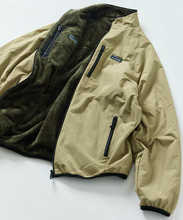 將圖片載入圖庫檢視器 Freak&#39;s Store / Relaxed fit nylon fleece reversible blouson [Limited edition]
