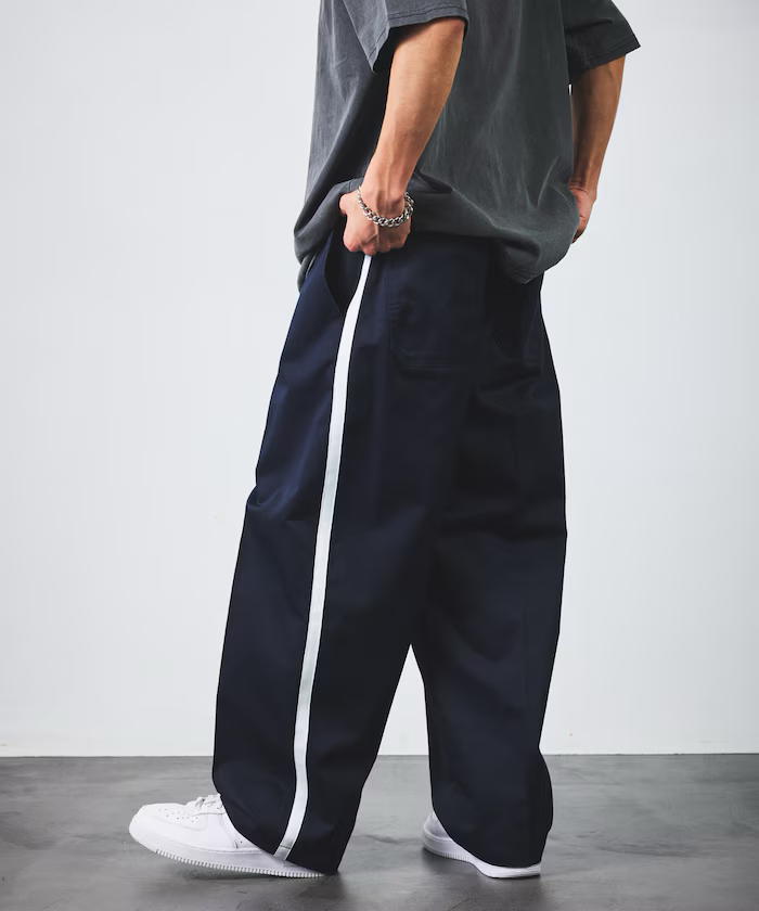 Freak's Store / Loose Fit Sideline Work Pants / Wide Pants