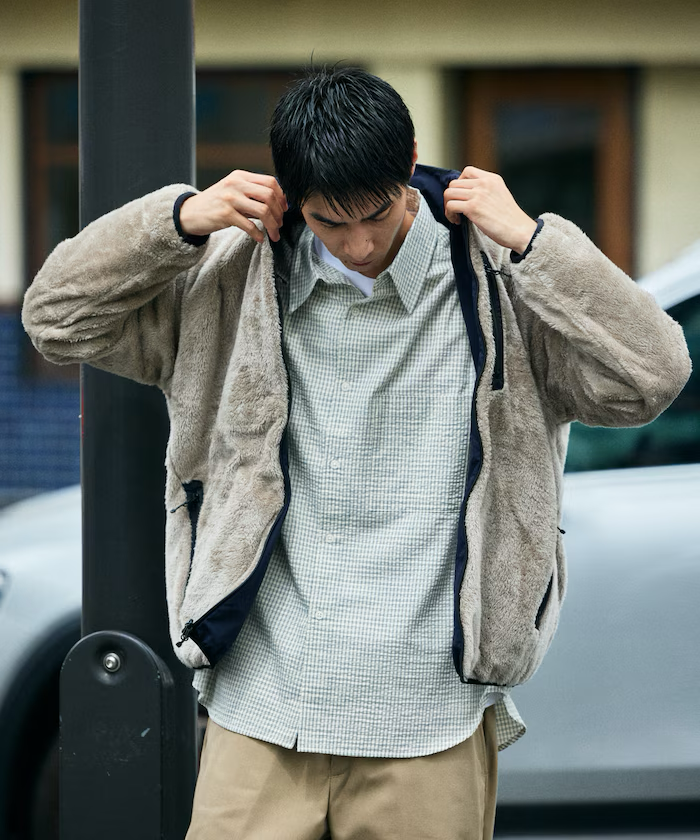 Freak's Store / Relaxed fit nylon fleece reversible blouson [Limited edition]