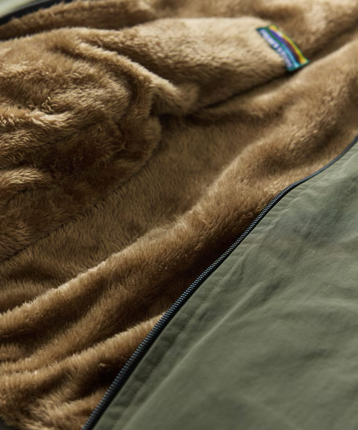 24AW FREAK'S STORE / Nylon fleece reversible MA-1 zip-up Blouson [Limited products]