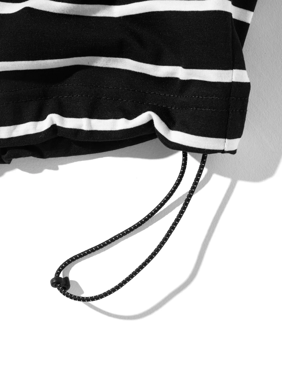 is-ness / EXCLUSIVE BALLOON BORDER SHORT SLEEVE T-SHIRT for +81