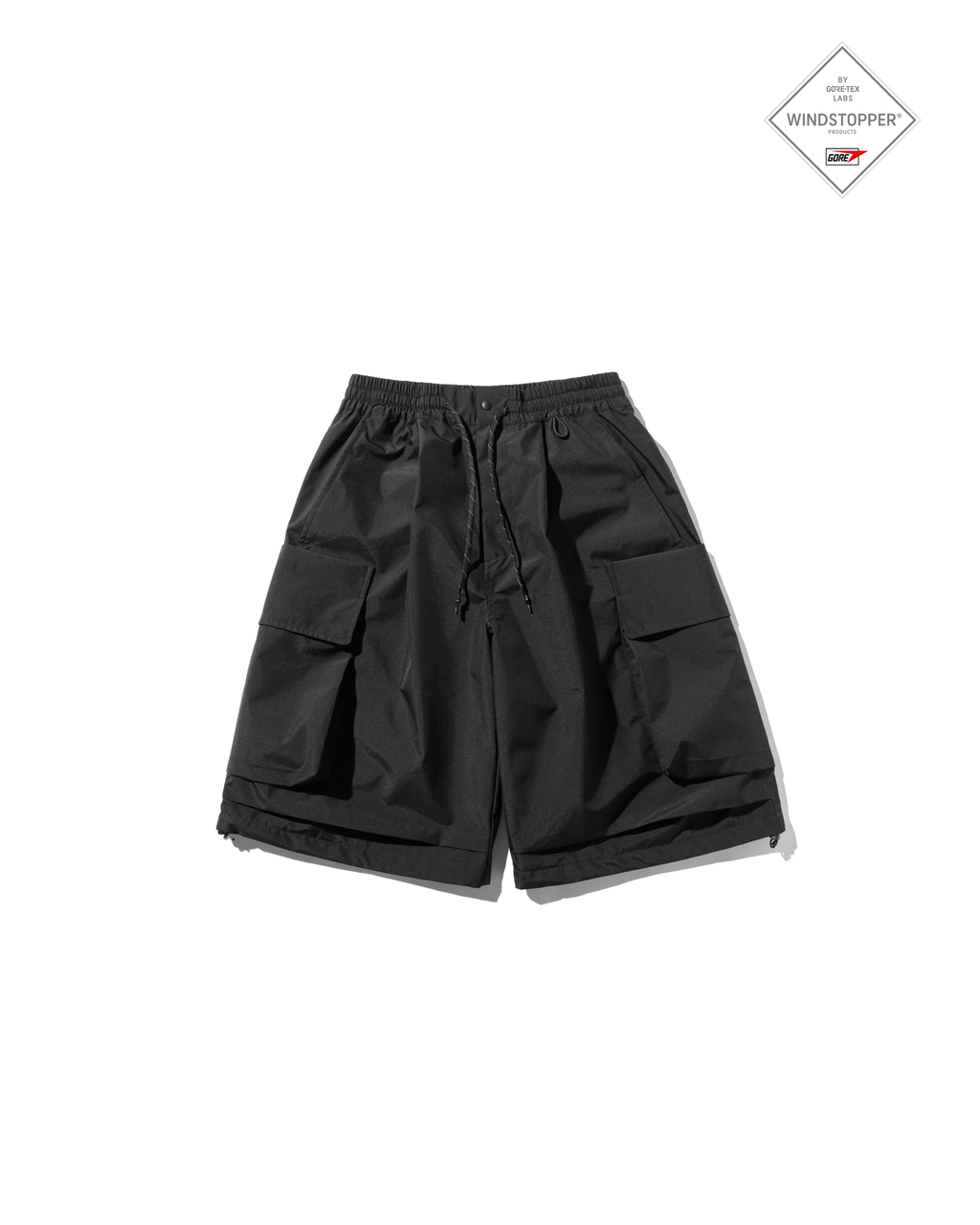 25SS CLESSTE / +PHENIX WINDSTOPPER® BY GORE-TEX LABS CITY MILITARY HALF PANTS 001 (BLACK)