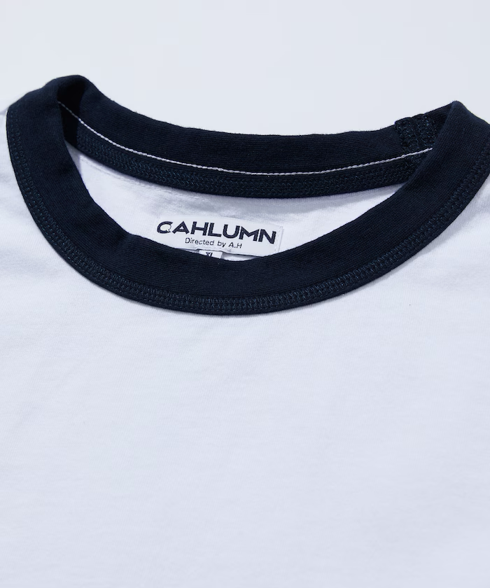 24SS CAHLUMN / Reversible Trim T-Shirt