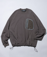 將圖片載入圖庫檢視器 24AW FREAK&#39;S STORE Plus Phenix / Relaxed fit, custom made, tech fleece crew neck sweatshirt
