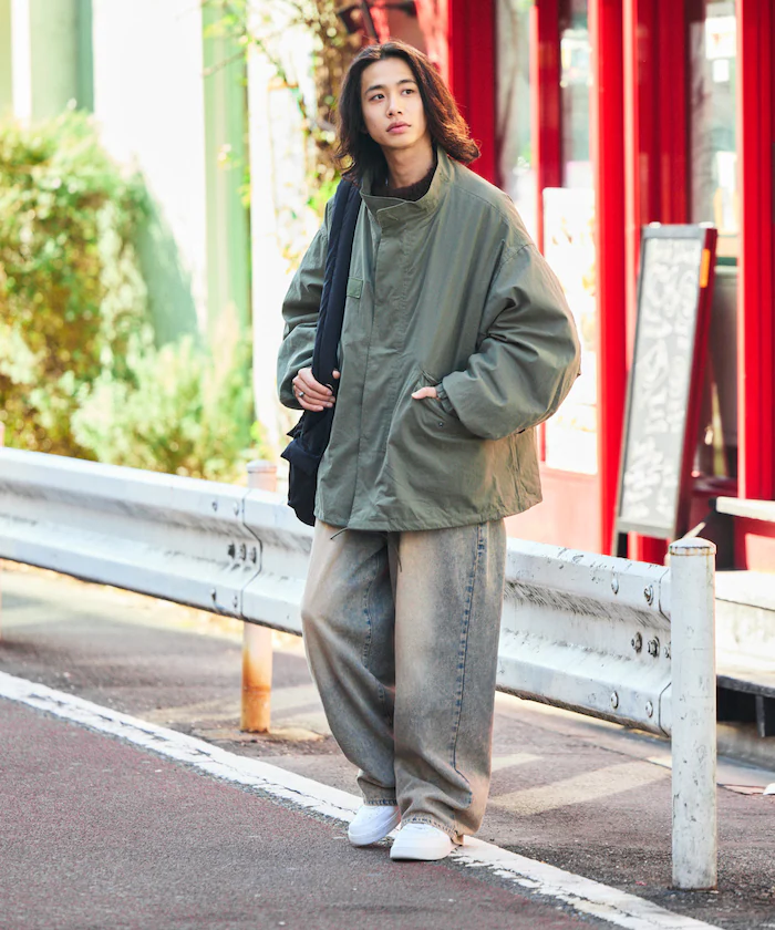 24AW FREAK'S STORE / Big Silhouette Liner Set Short Mods Coat / Blouson& Quilted Liner Set/2 Piece Set/3WAY