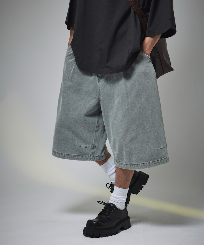 Freak's Store / VINTAGE WASHED DENIM JORTS