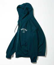 將圖片載入圖庫檢視器 23AW Nautica / Felt Patch arch logo full zip sweat hoodie
