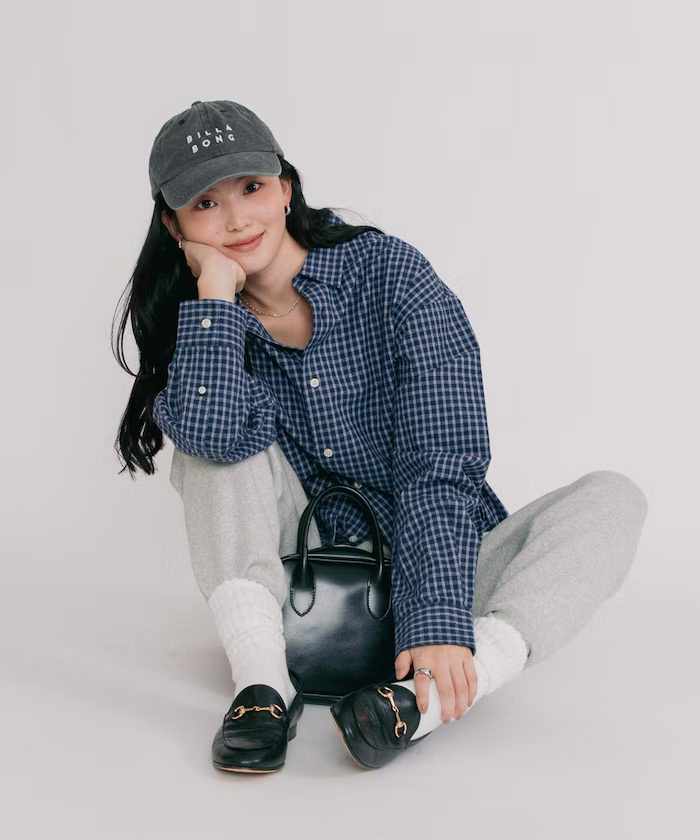 24AW Lawson x Freak's Store Relax Fit Instant Check Flannel Shirt