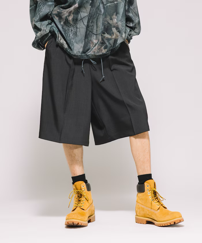 Freak's Store / Baggy Slacks slacks Pants / 1tuck wide slacks shorts