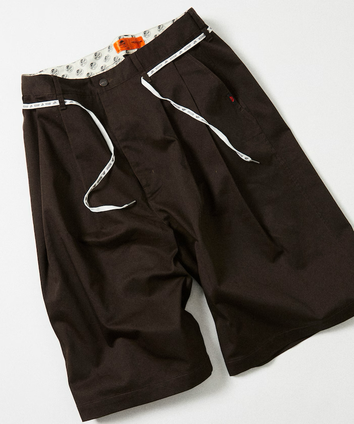 Freak's Store / RED KAP 別注 2TUCK BAGGY WIDE TWILL SHORTS PANTS