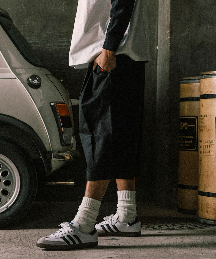 Freak's Store / RED KAP 別注 2TUCK BAGGY WIDE TWILL SHORTS PANTS