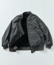 將圖片載入圖庫檢視器 24AW FREAK&#39;S STORE / Nylon fleece reversible MA-1 zip-up Blouson [Limited products]
