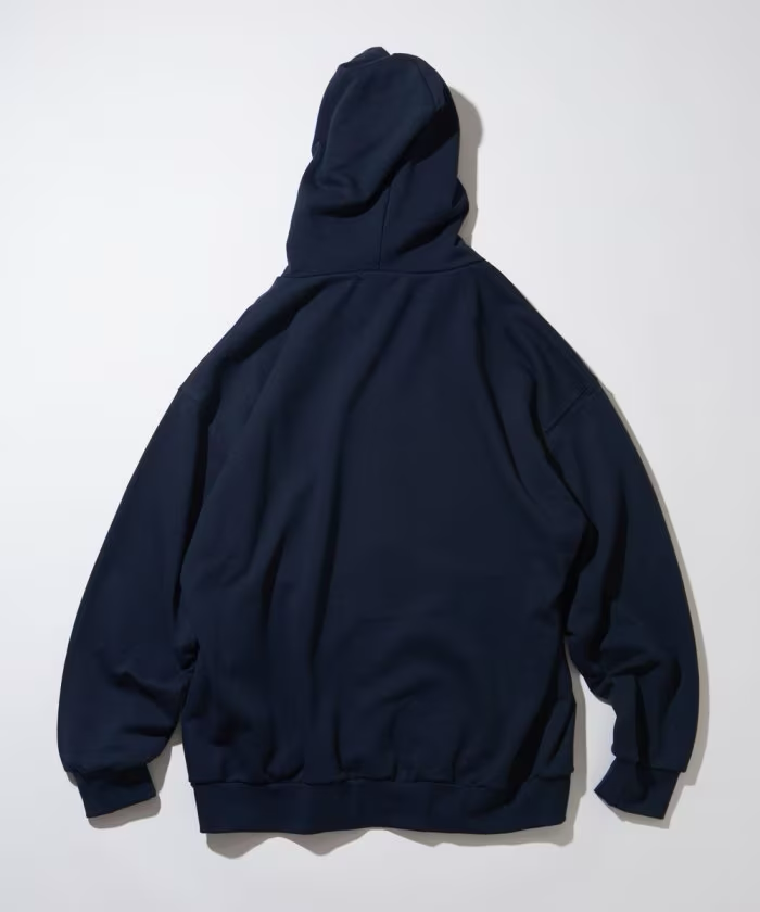23AW Nautica / Felt Patch arch logo full zip sweat hoodie