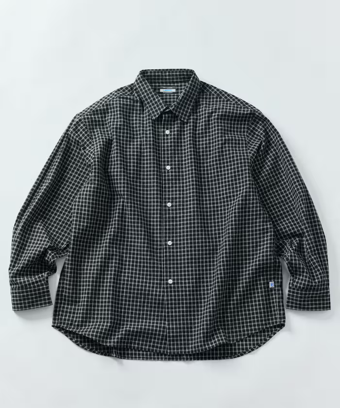 24AW Lawson x Freak's Store Relax Fit Instant Check Flannel Shirt