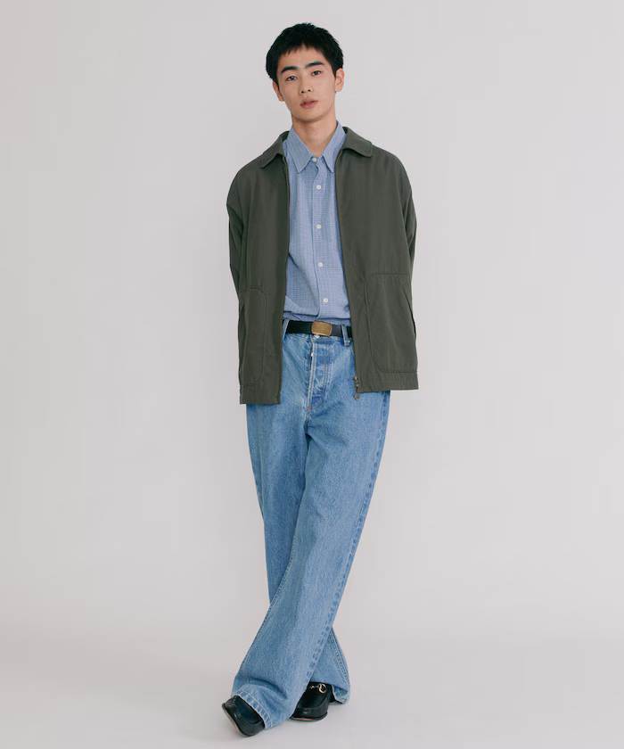 24AW Lawson x Freak's Store Relax Fit Instant Check Flannel Shirt