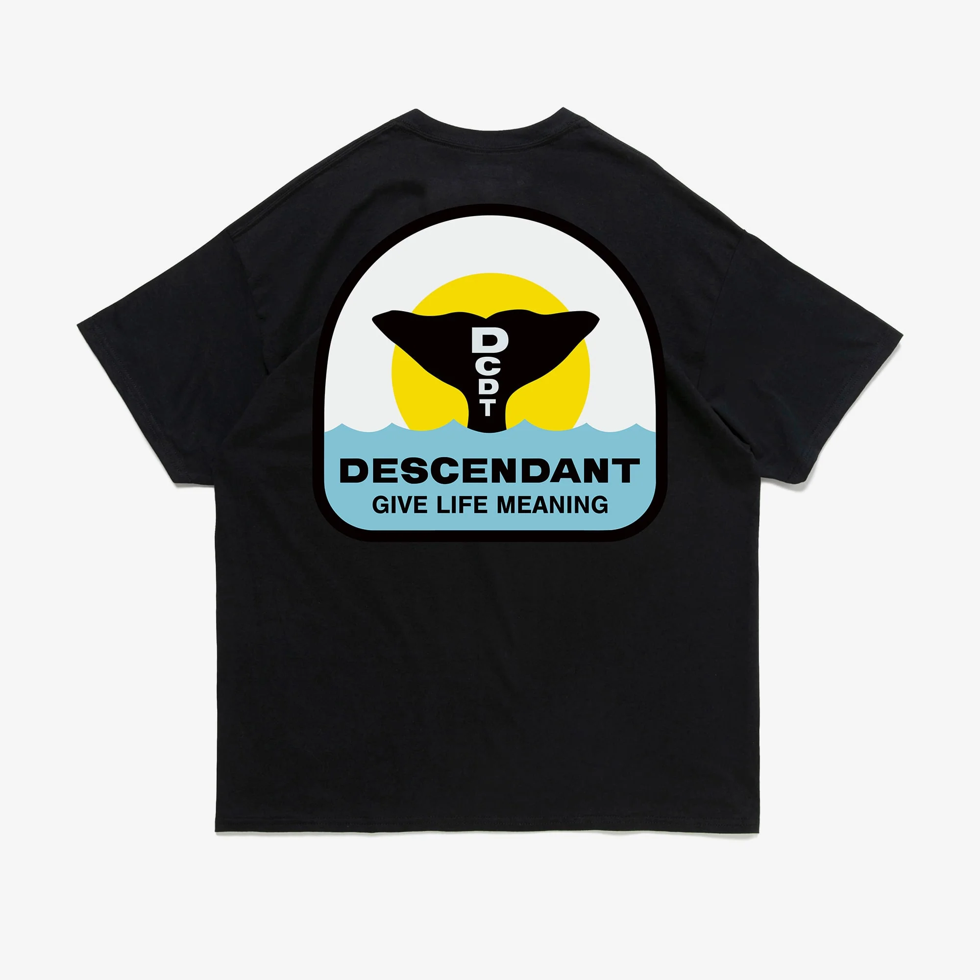 DESCENDANT DCDT CROP PIGMENT DYE PE CREW NECK PIGMENT DYE