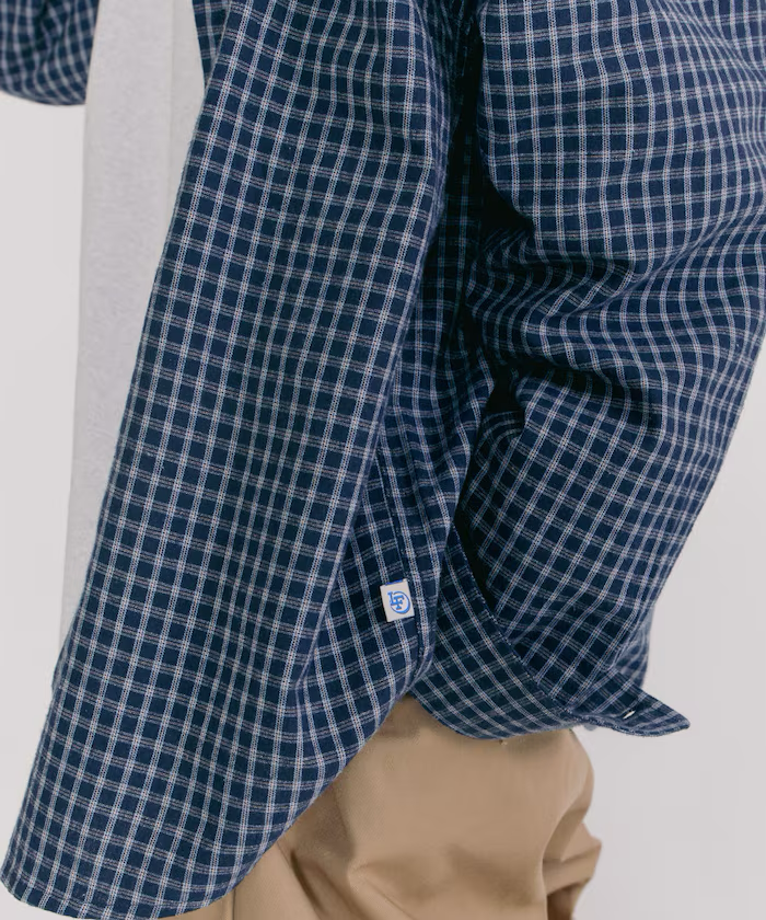 24AW Lawson x Freak's Store Relax Fit Instant Check Flannel Shirt