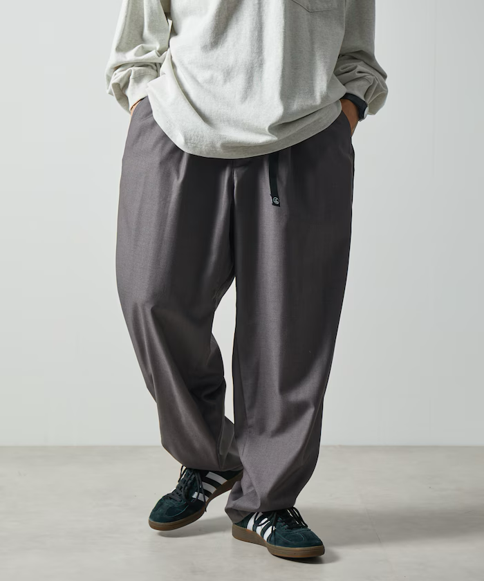 Freak's Store  Wide silhouette TR climbing Slacks[Limited products]