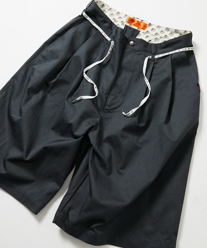 Freak's Store / RED KAP 別注 2TUCK BAGGY WIDE TWILL SHORTS PANTS