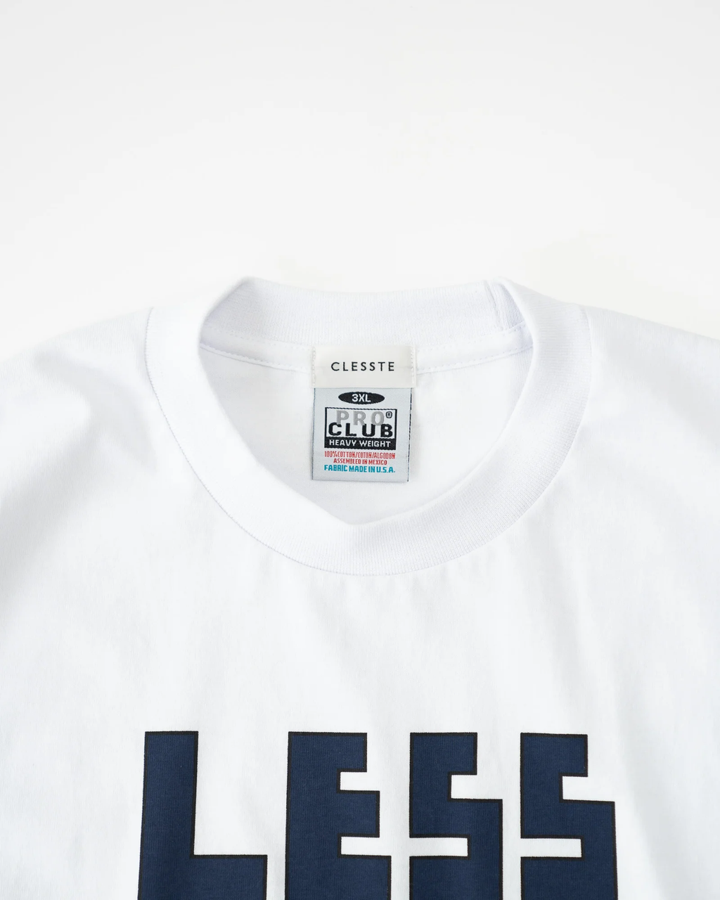 23SS CLESSTE / "LESS" Massive T-Shirt With Drawstrings