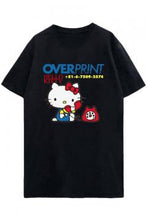 將圖片載入圖庫檢視器 Over Print / Hello Tee キティ50周年を記念し
