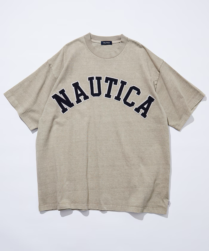 Nautica / Pigment Dyed Arch Logo S/S Tee